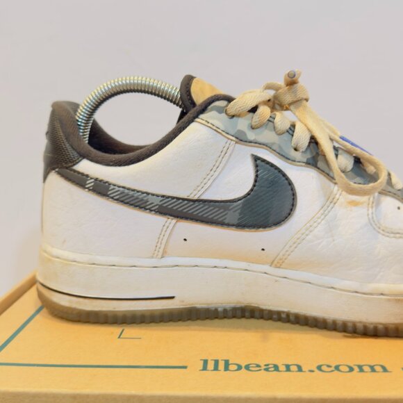 Nike Air Force 1 LV8 GS Remix Pack Sneakers Men’s Size 8 Black White Leather - Picture 7 of 15